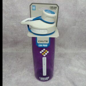 CAMELBAK Chute .75L Leak Proof Water Bottle Half Turn Cap Purple